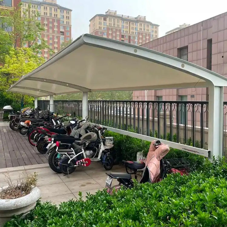 射阳县膜结构电动车棚